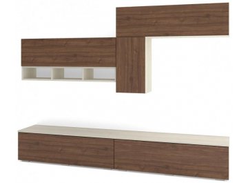 Готовая гостиная Эстет 4 КМП СН.004.2400-01