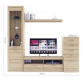 Модульная гостиная Oskar комплектация 9