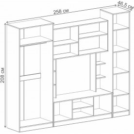 Готовая гостиная Флоренция