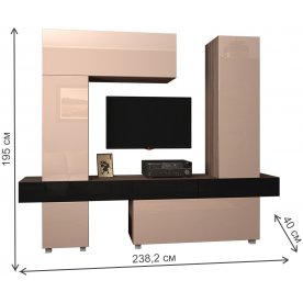 Готовая гостиная Мебелеф-11