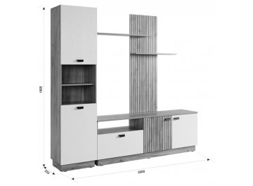 Готовая гостиная Моди К1