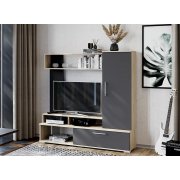 дуб сонома / графит серый