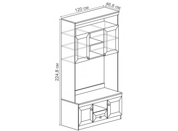 Готовая гостиная Инна 610