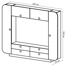 Готовая гостиная IMeb