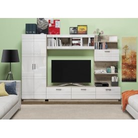 Модульная гостиная Глейс 2 комплектация 1