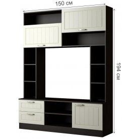 Модульная гостиная Лира комплектация 1