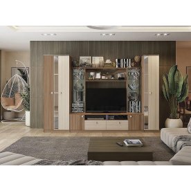 Модульная гостиная Гармония комплектация 1