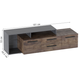 Модульная гостиная Глазго комплектация 1