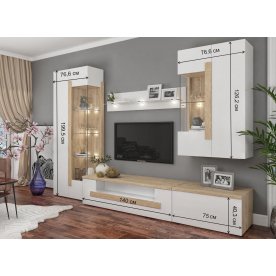 Модульная гостиная Куба комплектация 1