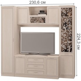 Модульная гостиная Верона комплектация 2