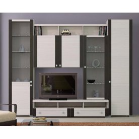 Стенка для гостиной Фиджи (комплектация 32) дуб белфорт