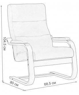 Кресло-качалка Leset Оскар