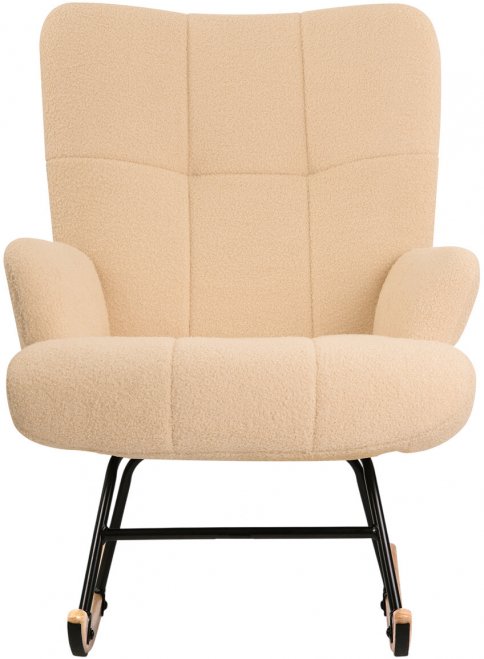 Кресло-качалка LC-310 кремовое