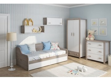 Шкаф навесной ПНД с фасадом НБЕ