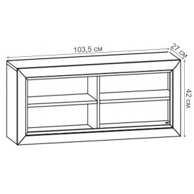 Шкаф навесной Коен SFW103