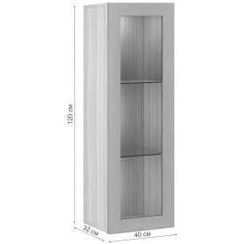 Шкаф навесной Нобиле ПНВ-ФС КК