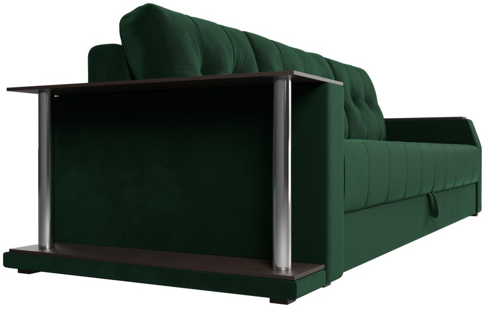 Диван Валента велюр зеленый