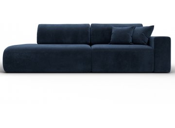 Диван-кровать Форум-036 НПБ Модерн подлокотник справа велюр tower 13 синий