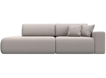 Диван-кровать Форум-036 НПБ Модерн подлокотник справа замша joly 05 бежевая