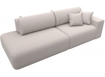 Диван-кровать Форум-036 НПБ Модерн подлокотник справа замша joly 05 бежевая