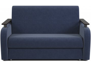 Диван-кровать Гранд Д140 аккордеон велюр ультра миднайт