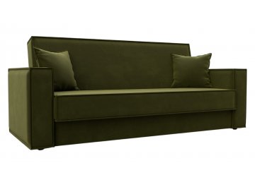 Диван Нова-Нова зеленый микровельвет
