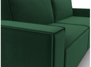 Диван-кровать Куба зеленый велюр
