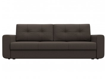 Диван-кровать Лига-031 амур 05 коричневая рогожка