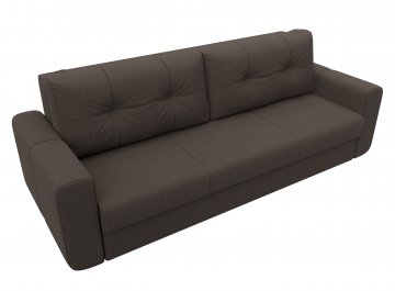 Диван-кровать Лига-031 амур 05 коричневая рогожка