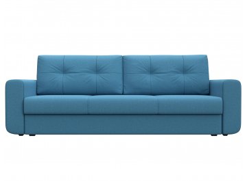 Диван-кровать Лига-031 амур 10 голубая рогожка