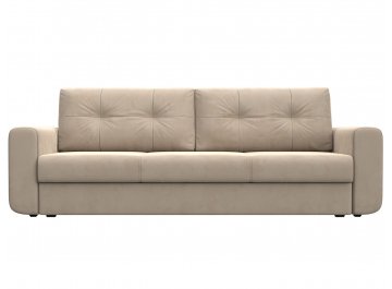 Диван-кровать Лига-031 бежевый велюр