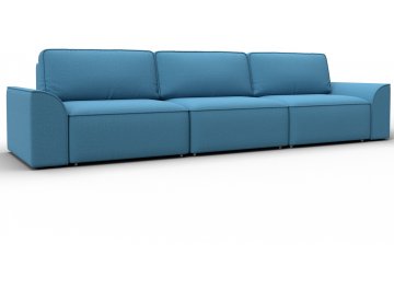 Диван Лига-048 НПБ амур 10 голубой