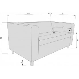 Диван Модено