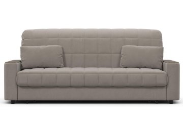 Диван-кровать Moon Family №018 160х200 НПБ бежевый велюр 74-2 /дуб галиано