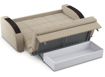 Диван-кровать Moon Family 109 Н30С v1+(2)65 н 004782 бежевый 74-70