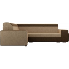 Диван угловой Мустанг с двумя пуфами