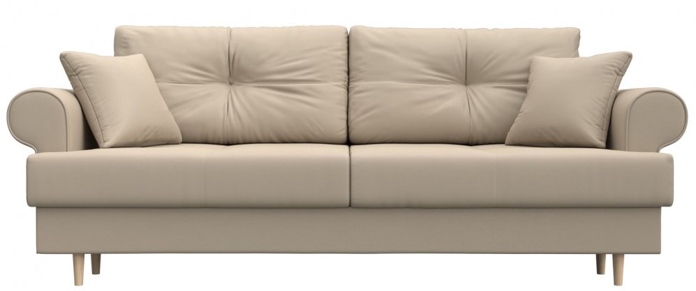 Диван Индиго экокожа бежевый