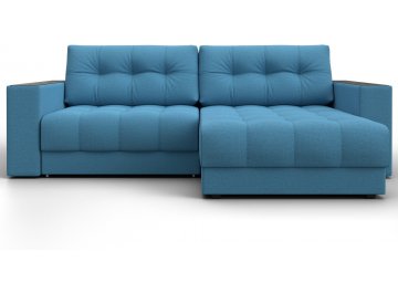 Диван-кровать Амиран рогожка амур 10 голубая