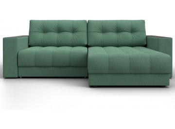 Диван-кровать Амиран рогожка амур 11 зеленая