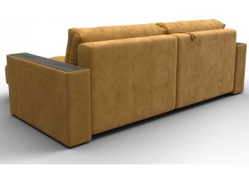 Диван-кровать Амиран велюр brut 10 желтый