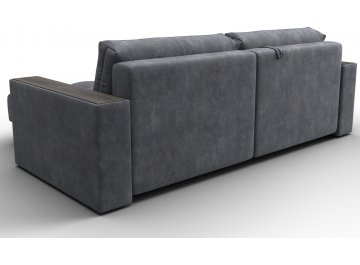 Диван-кровать Амиран велюр brut 16 темно-серый