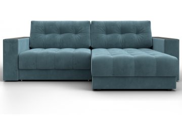 Диван-кровать Амиран велюр seven 113 бирюзовый