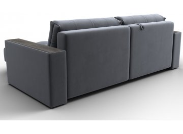 Диван-кровать Амиран велюр seven 17 серый