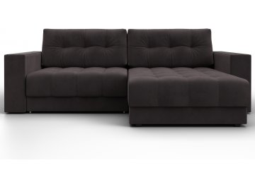 Диван-кровать Амиран велюр seven 727 коричневый