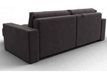 Диван-кровать Амиран велюр seven 727 коричневый