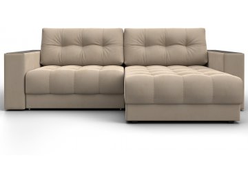 Диван-кровать Амиран велюр seven 729 бежевый