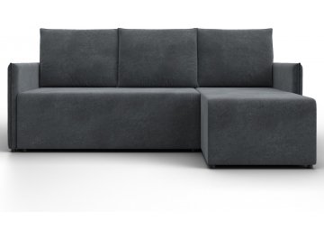 Диван-кровать Донуса универсальный велюр laim 23 светло-серый