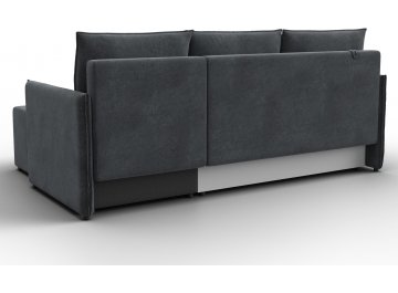 Диван-кровать Донуса универсальный велюр laim 23 светло-серый