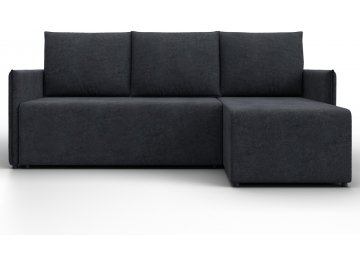 Диван-кровать Донуса универсальный велюр laim 26 темно-серый