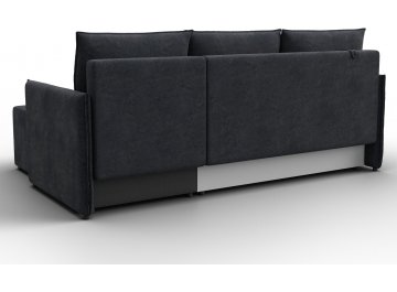 Диван-кровать Донуса универсальный велюр laim 26 темно-серый